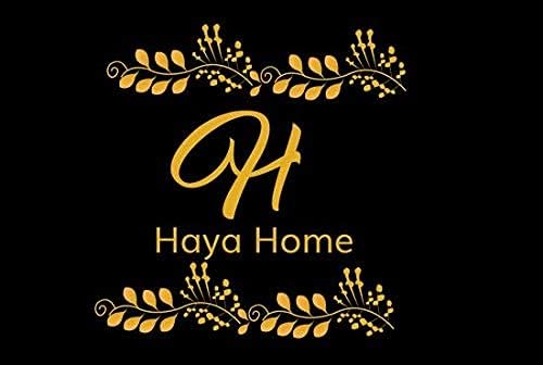 Haya Home 50 Black Plastic Bin Bags Liners, Refuse Sacks Pack of 50 X 1 Heavy Duty Waste Dustbin roll 100L for Kitchen Office DIY Garden Made from 100% Recycled Material