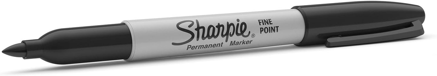 Sharpie Fine Point Permanent Marker - Black (Pack of 2)