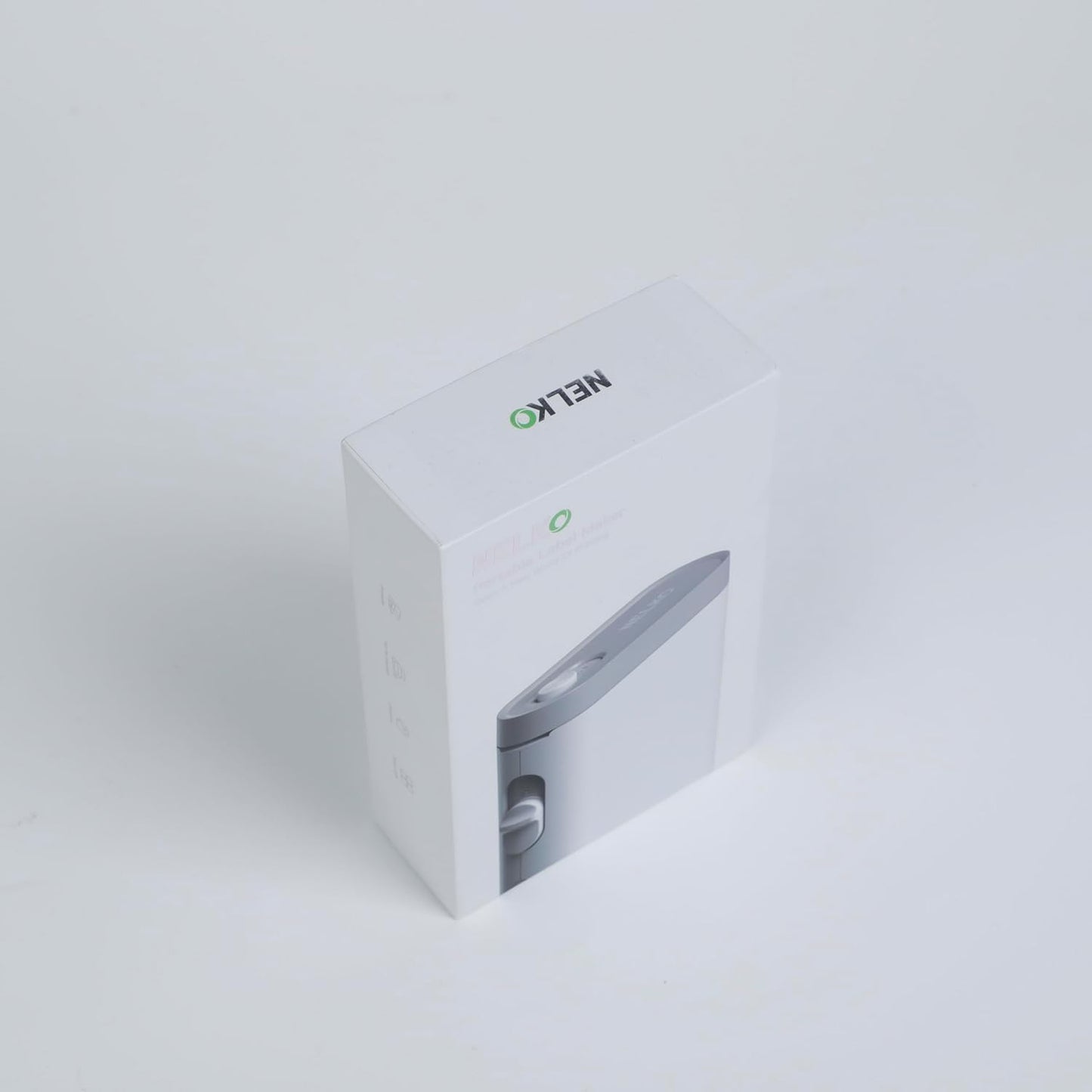 Nelko Label Maker Machine with Tape, P21 Portable Bluetooth Label Printer, Wireless Handheld Sticker Maker Mini Label Makers with Multiple Templates for Organizing Storage Barcode Office Home, White