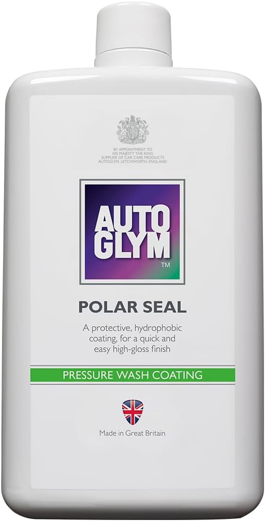 "Autoglym Polar Blast Car Shampoo Concentrate, 2.5L (Makes 15L) – pH Neutral, Extra Thick Snow Foam for All Paint Types, White"