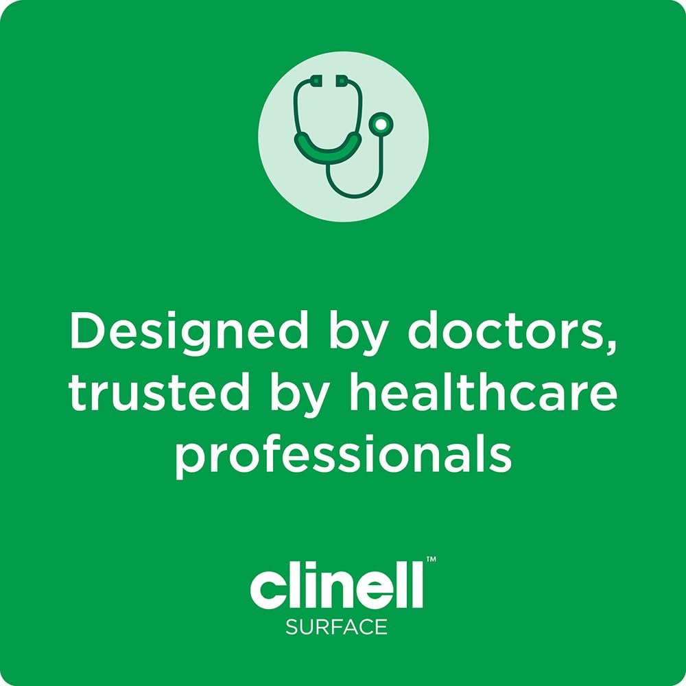 Clinell Universal Cleaning and Disinfectant Wipes for Surfaces - Pack of 200 Regular Wipes - Multi-Purpose, Kills 99.99% of Germs, Effective from 10 Seconds