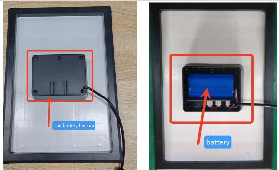 Biling Solar Water Pump with Battery Backup, 7.5W Solar Pond Fountain with 3600mAh Battery 10 Nozzles Solar Fountain with 5ft Tubing Water Features for Garden Ponds Pool Fish Tank Waterfall