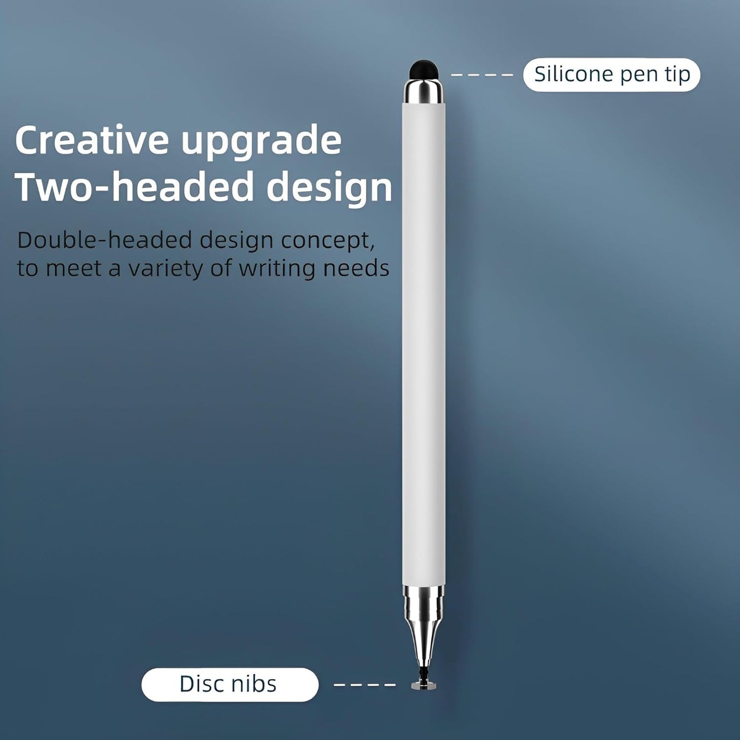 Redreo Stylus Pens for Touch Screens,3 Pack 2 in 1 Universal High Sensitivity Tablets Pens for iPad,Apple,Samsung Galaxy,Smartphones, Android, Microsoft and Other Touch Screens