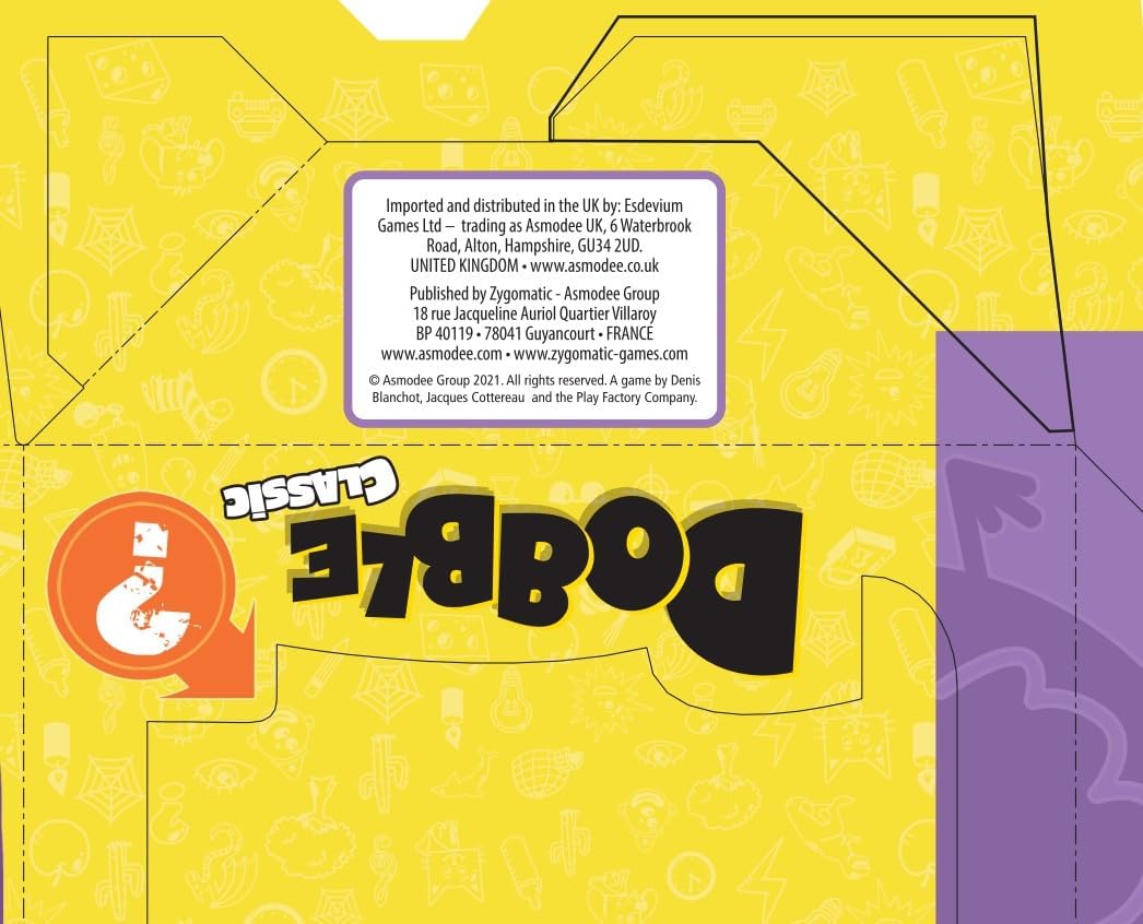 Asmodee | Dobble | Kids Card Game | Ages 6+ | 2-8 Players | 15 Minutes Playing Time