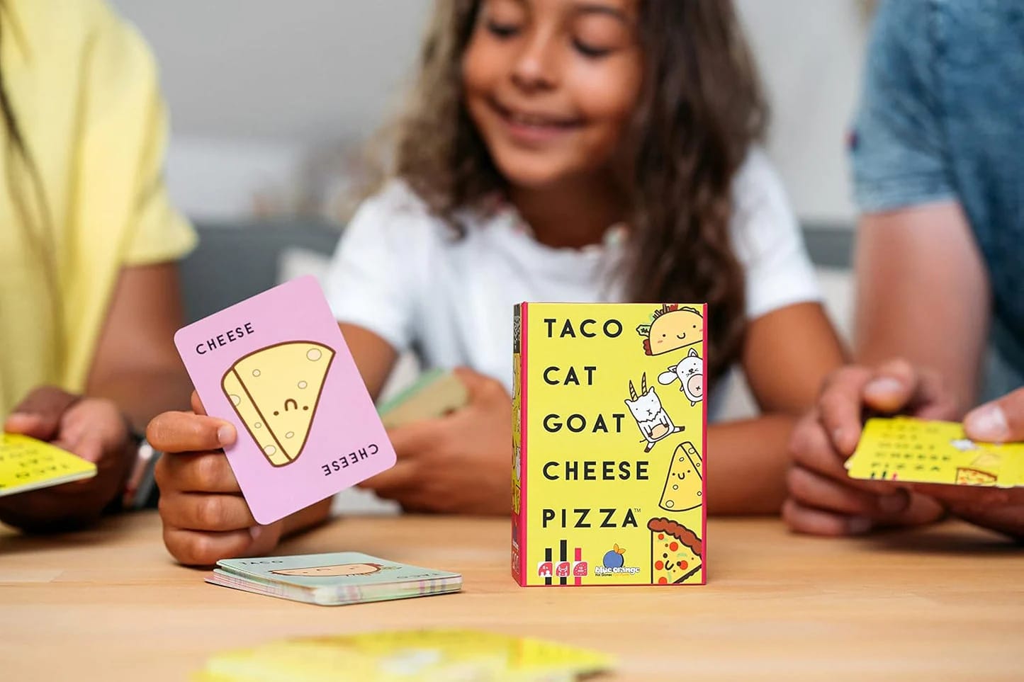 Blue Orange | Taco Cat Goat Cheese Pizza | Card Game | Ages 8+ | 2-8 Players | 10-30 Minute Playing Time
