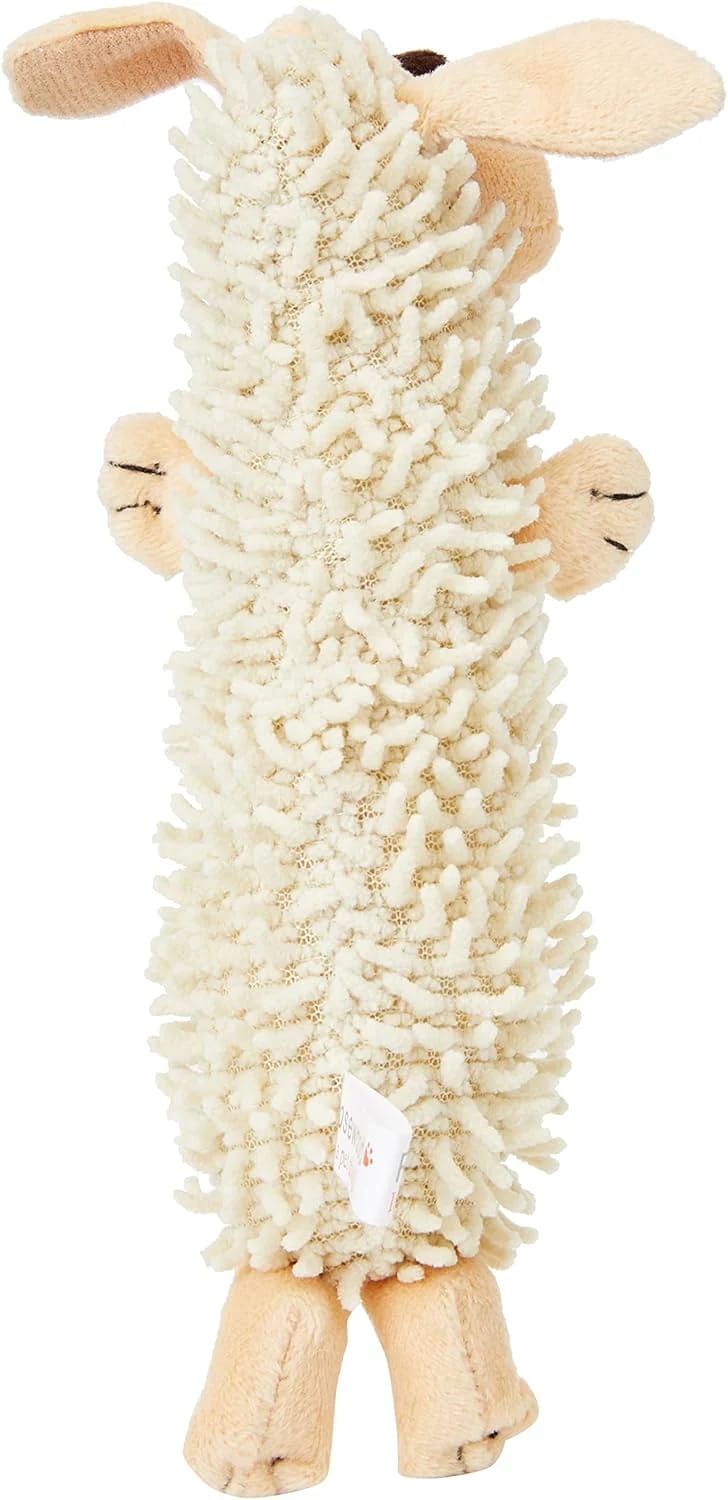 Rosewood Chubleez Noodle Buddy Plush Dog Toy with Squeaker, Soft & Comforting Toy for Small, Medium Dogs & Puppies, Interactive Play