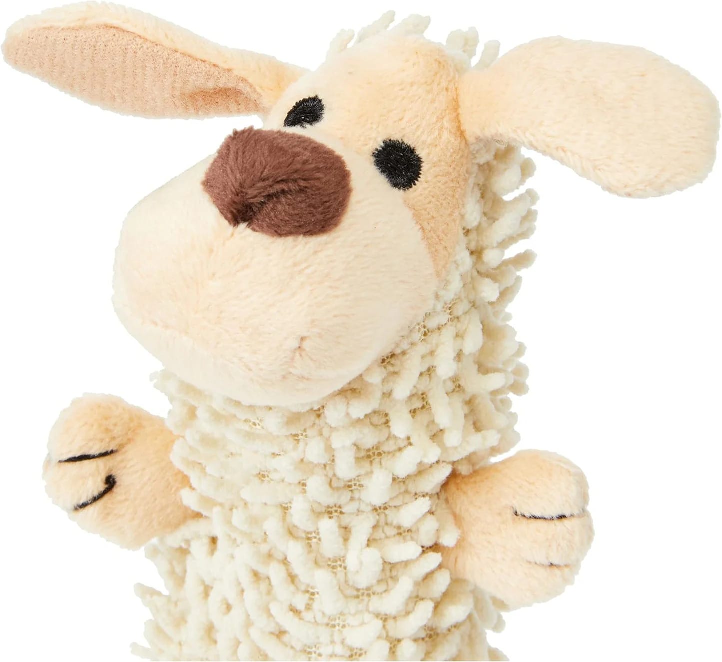 Rosewood Chubleez Noodle Buddy Plush Dog Toy with Squeaker, Soft & Comforting Toy for Small, Medium Dogs & Puppies, Interactive Play