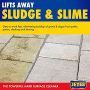 Jeyes 4-in-1 Patio and Decking Cleaner, 4 Litre, For Paths, Drives, Decking and Fencing