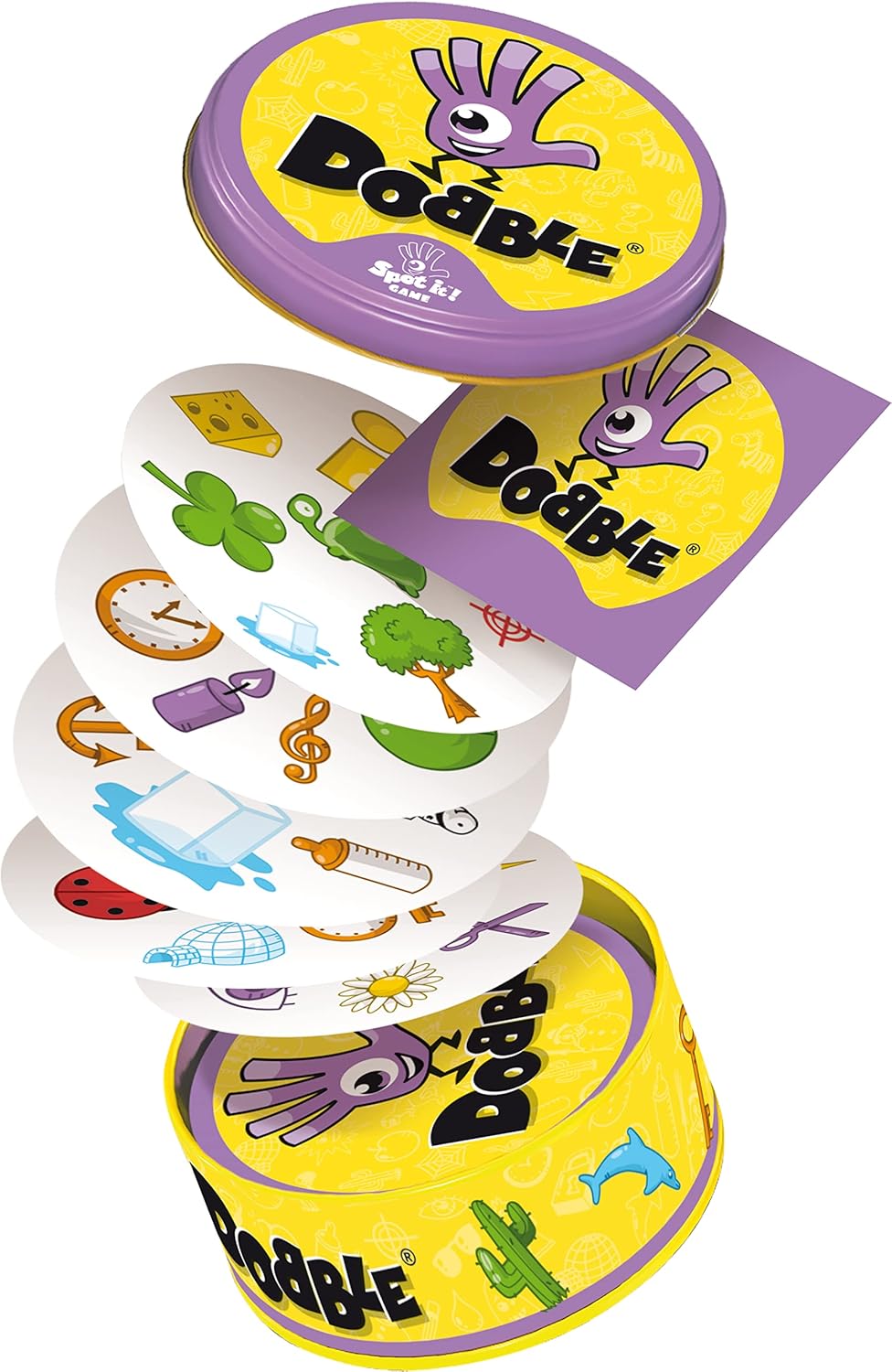 Asmodee | Dobble | Kids Card Game | Ages 6+ | 2-8 Players | 15 Minutes Playing Time