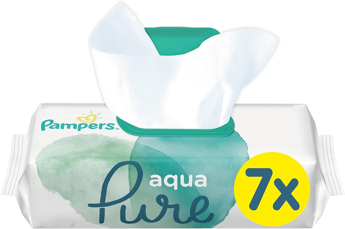 Pampers Sensitive Baby Wipes 15 Packs of 80 = 1200 Baby Wet Wipes, Unscented, For a Soft And Gentle Clean