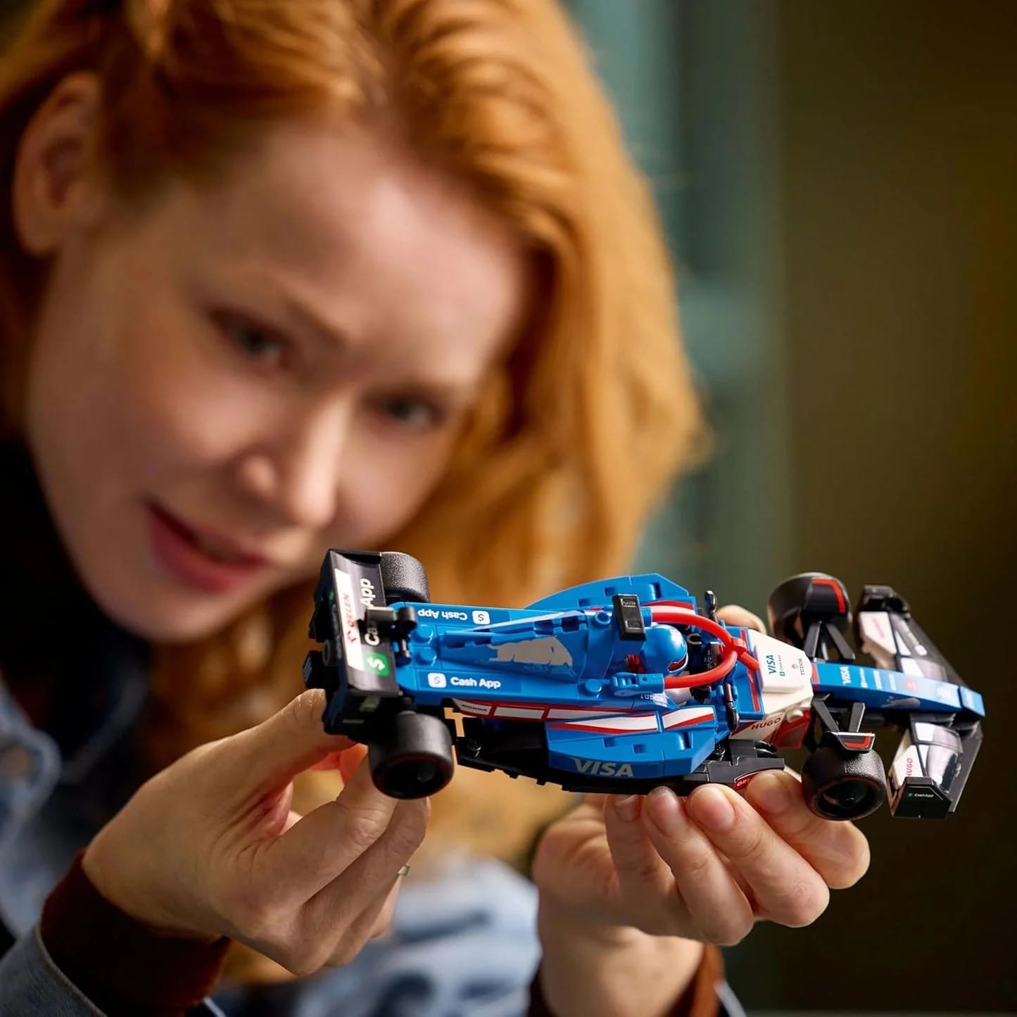 LEGO Speed Champions RB VCarb F1 Race Car Model Set 77246, Includes Collectible Driver Minifigure, for Adults and Teens