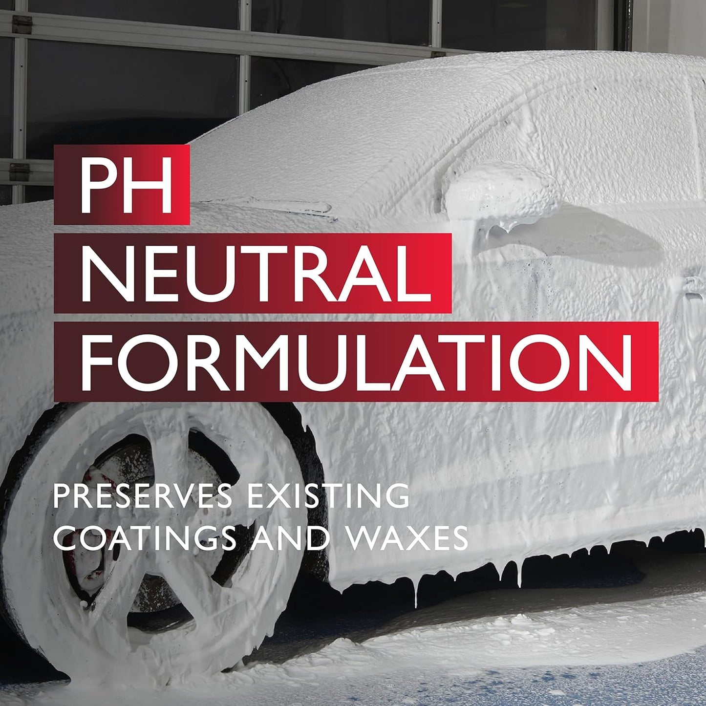 "Autoglym Polar Blast Car Shampoo Concentrate, 2.5L (Makes 15L) – pH Neutral, Extra Thick Snow Foam for All Paint Types, White"