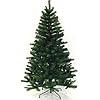 Classic Artificial Green Pine Christmas Tree, Unlit Realistic Branches Xmas Tree for Indoor Holiday Decoration (4ft–7ft)