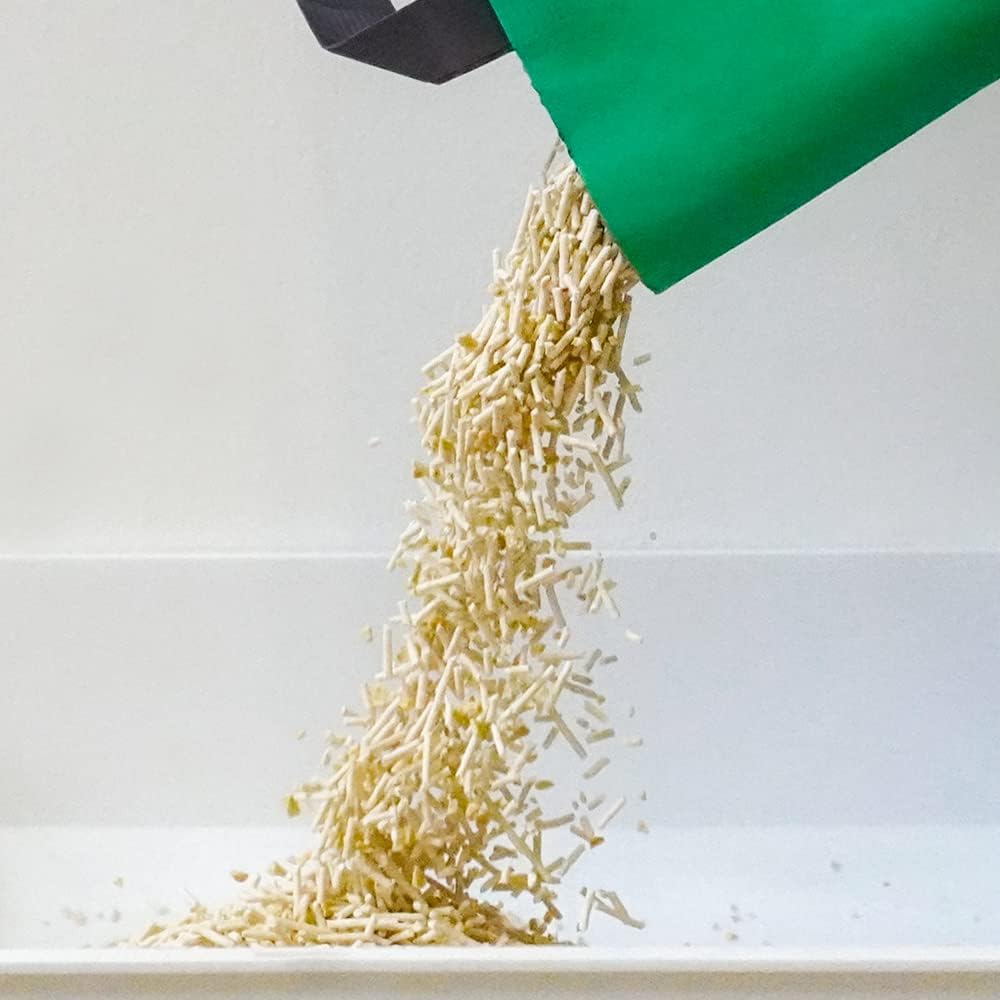 KatKin Scoop Planet Litter (1x4.5kg/12.8L bag): KatKin's upgraded Tofu litter, Plant-Based, 100% Biodegradable, Non-Tracking, Clumping Cat Litter Made With Non-Toxic, Eco-Friendly Pea fibre & Millet