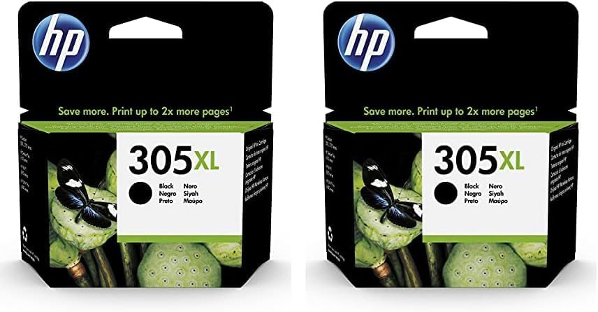 HP 3YM62AE 305XL High Yield Original Ink Cartridge, Black, (Pack of 1) Packaging may vary