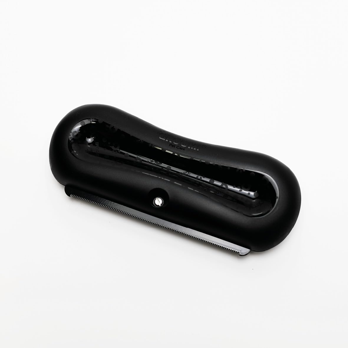 Groomi Deshedding & Grooming Brush for Dogs, Cats, Horses & Rabbits - Gentle & Effective Pet Grooming Tool, Wide Shallow Comb, Smooth Groomer for Cats, Dogs and Horses, Grooming Comb - Pink