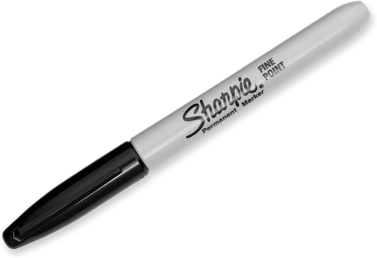Sharpie Fine Point Permanent Marker - Black (Pack of 2)