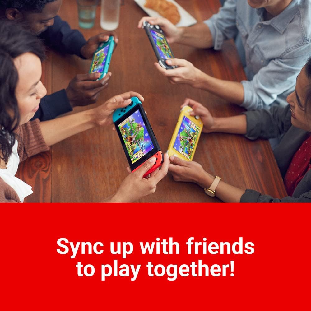 Nintendo Switch (Neon Red/Neon blue) (Renewed)