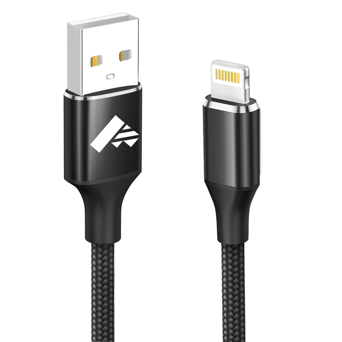 iPhone Charger Cable 2M, MFi Certified Lightning Cable Fast Charging iPhone Charger Nylon USB iphone Charging Cable Lead for iPhone 14 13 12 11 Pro Max XS XR X 8 7 6 Plus 5 SE,iPad