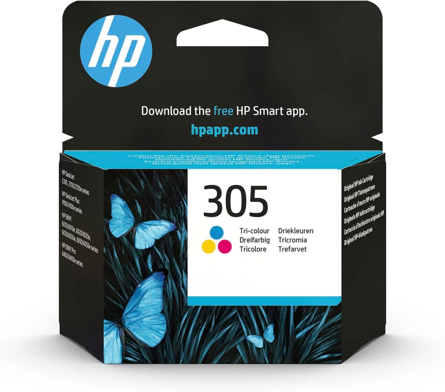 HP 3YM62AE 305XL High Yield Original Ink Cartridge, Black, (Pack of 1) Packaging may vary