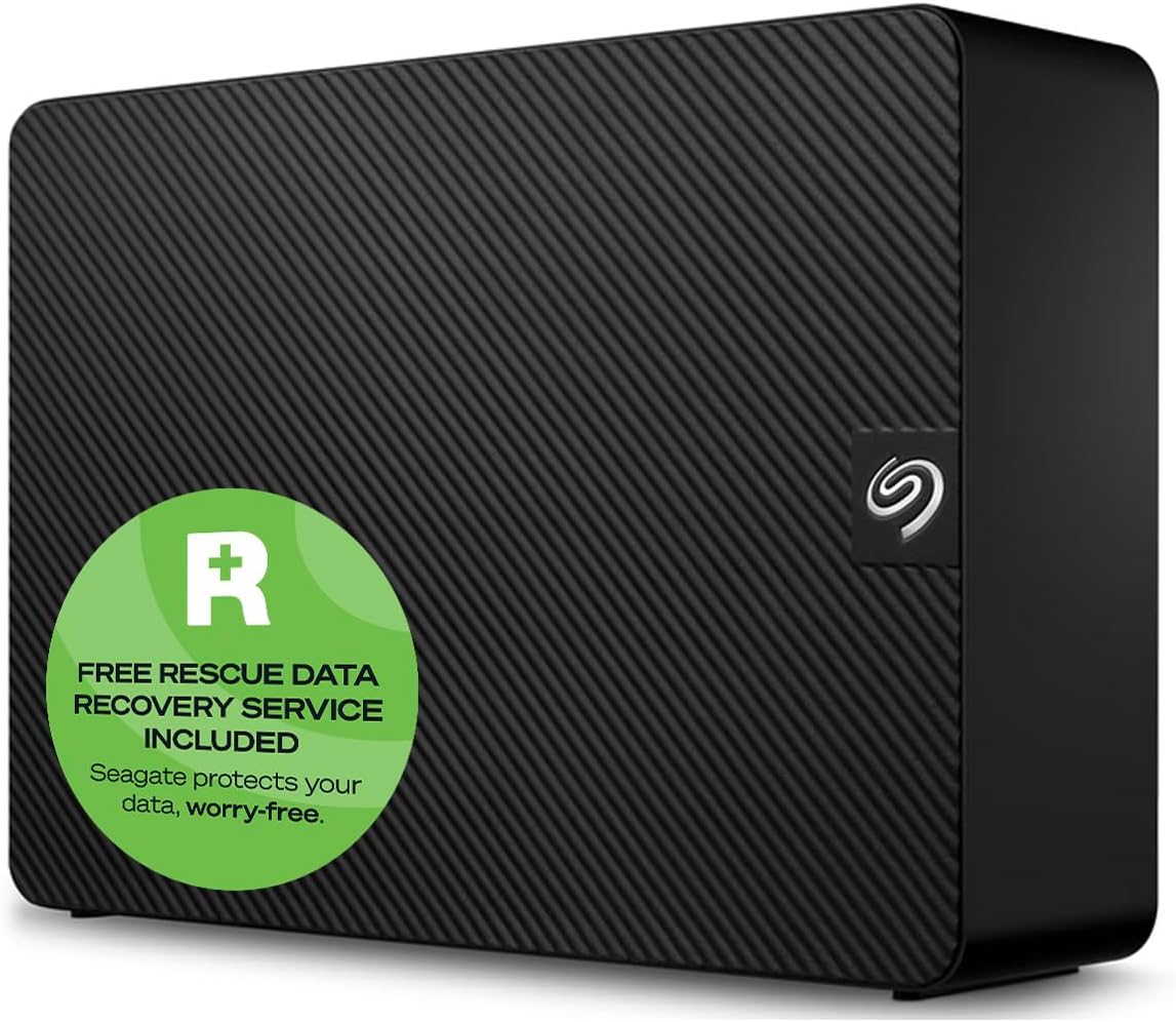 Seagate Portable Drive 2TB, External Hard Drive, Dark Grey, for PC Laptop and Mac, Data Rescue Services, Amazon Exclusive (STGX2000400)