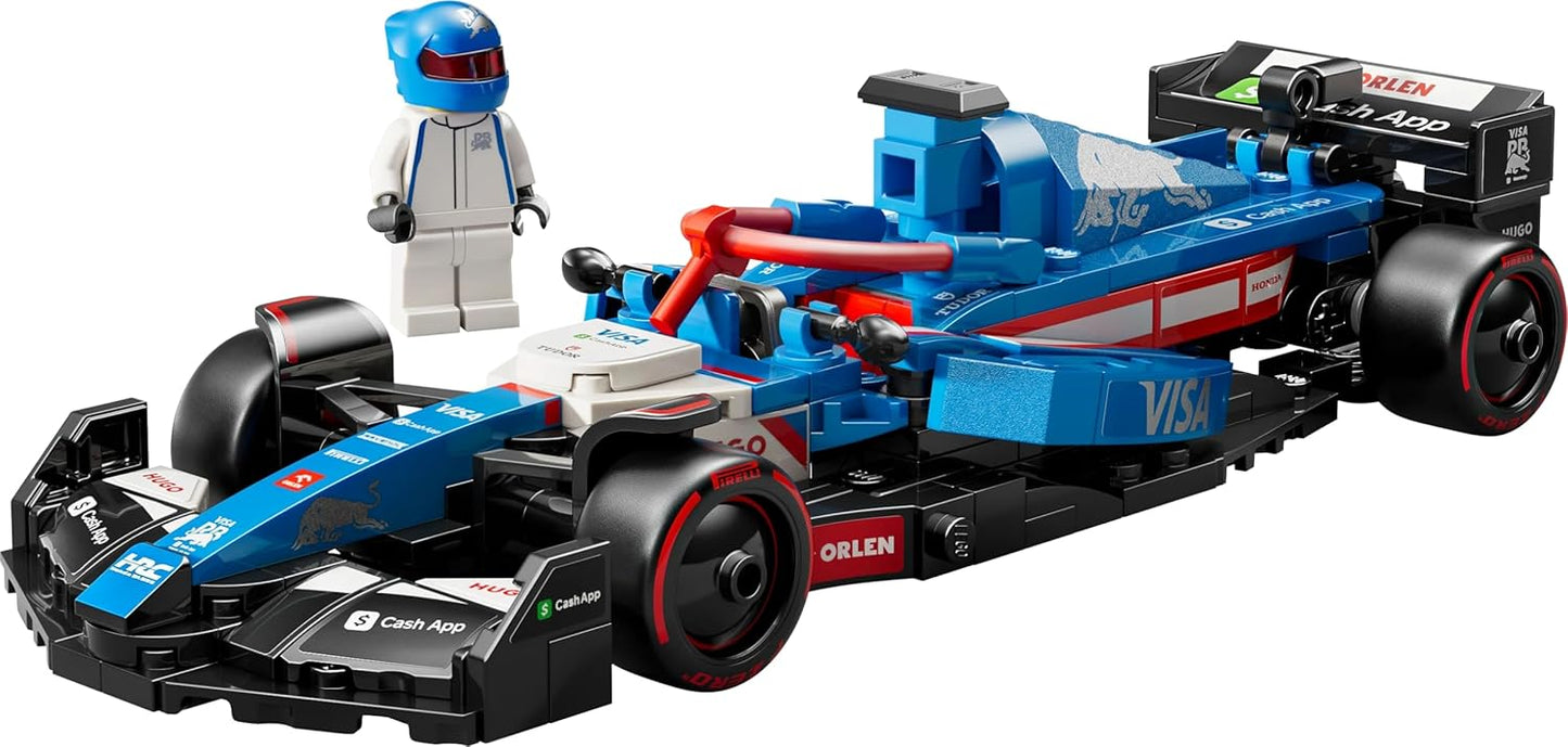 LEGO Speed Champions RB VCarb F1 Race Car Model Set 77246, Includes Collectible Driver Minifigure, for Adults and Teens