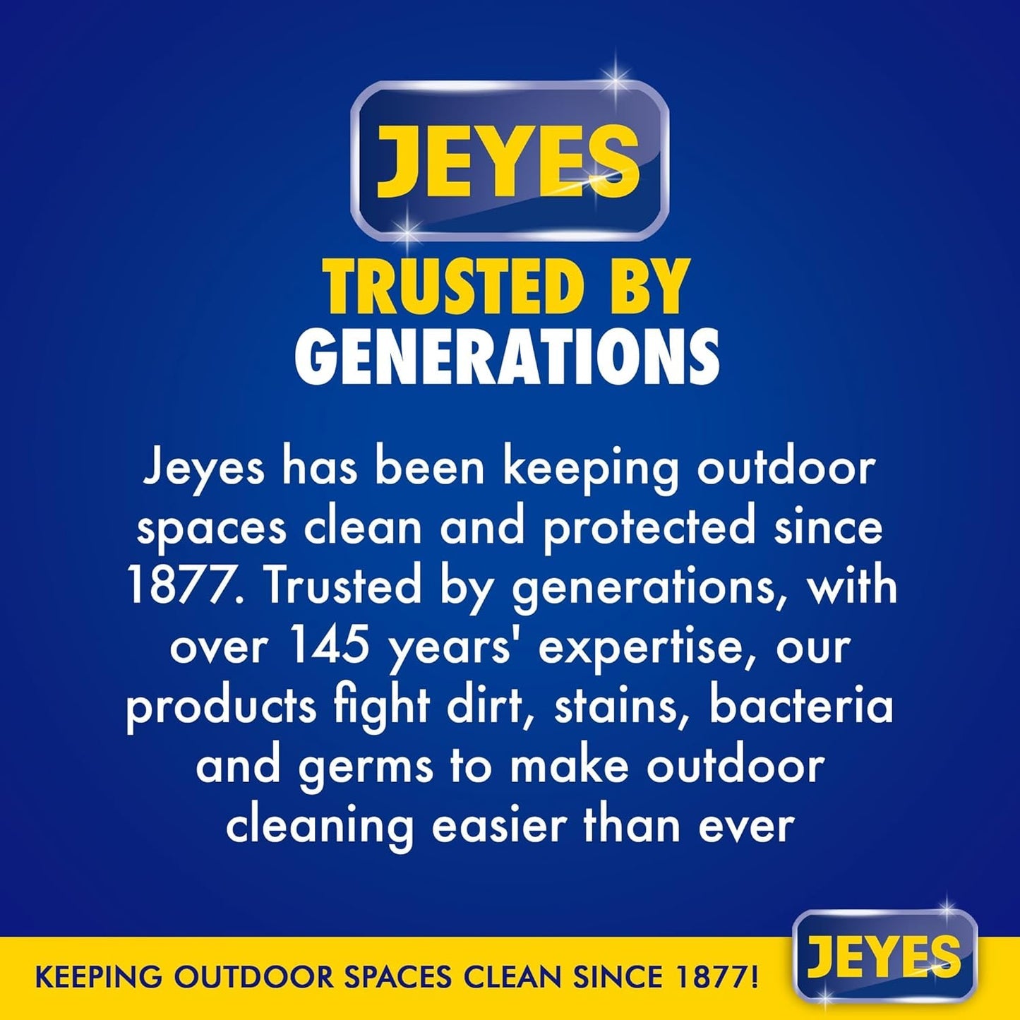Jeyes 4-in-1 Patio and Decking Cleaner, 4 Litre, For Paths, Drives, Decking and Fencing