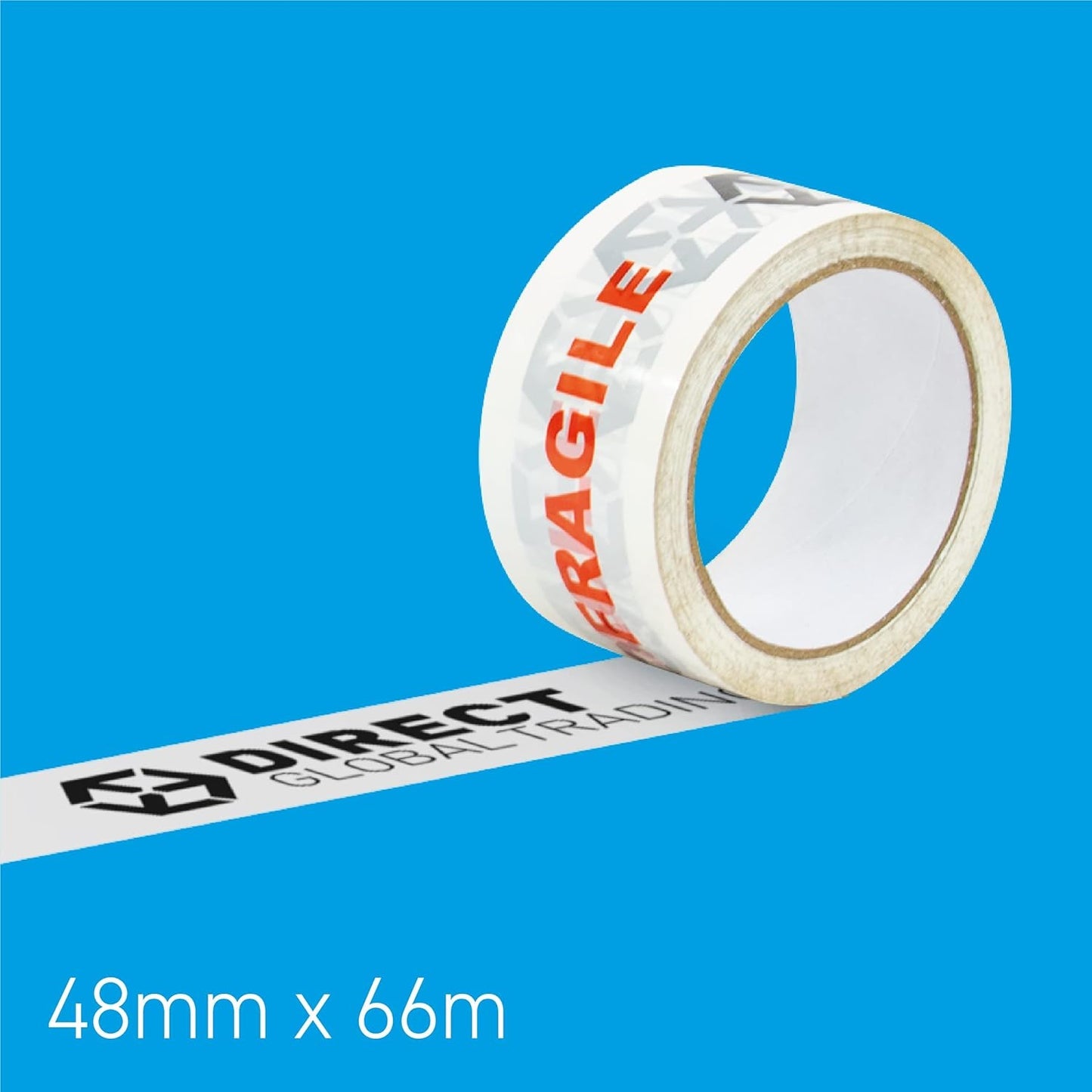 20 Strong Large Cardboard Storage Packing Moving House Boxes with Fragile Tape 52cm x 30cm x 30cm 47 Litres Carry Handles and Room List