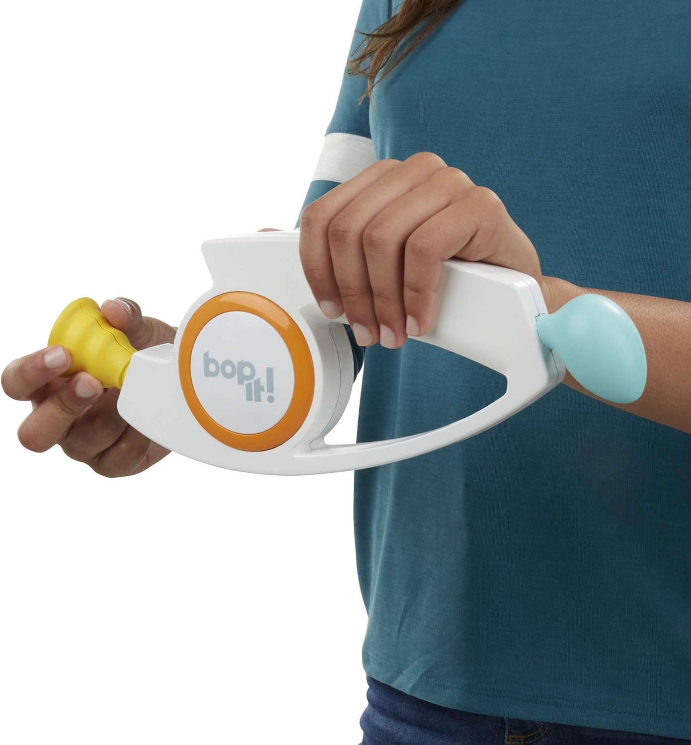 Hasbro Gaming Bop It! Electronic Dexterity Game, Travel Toys for Gids, Sound & Action Fun, Ages 8+, Solo or Group Play