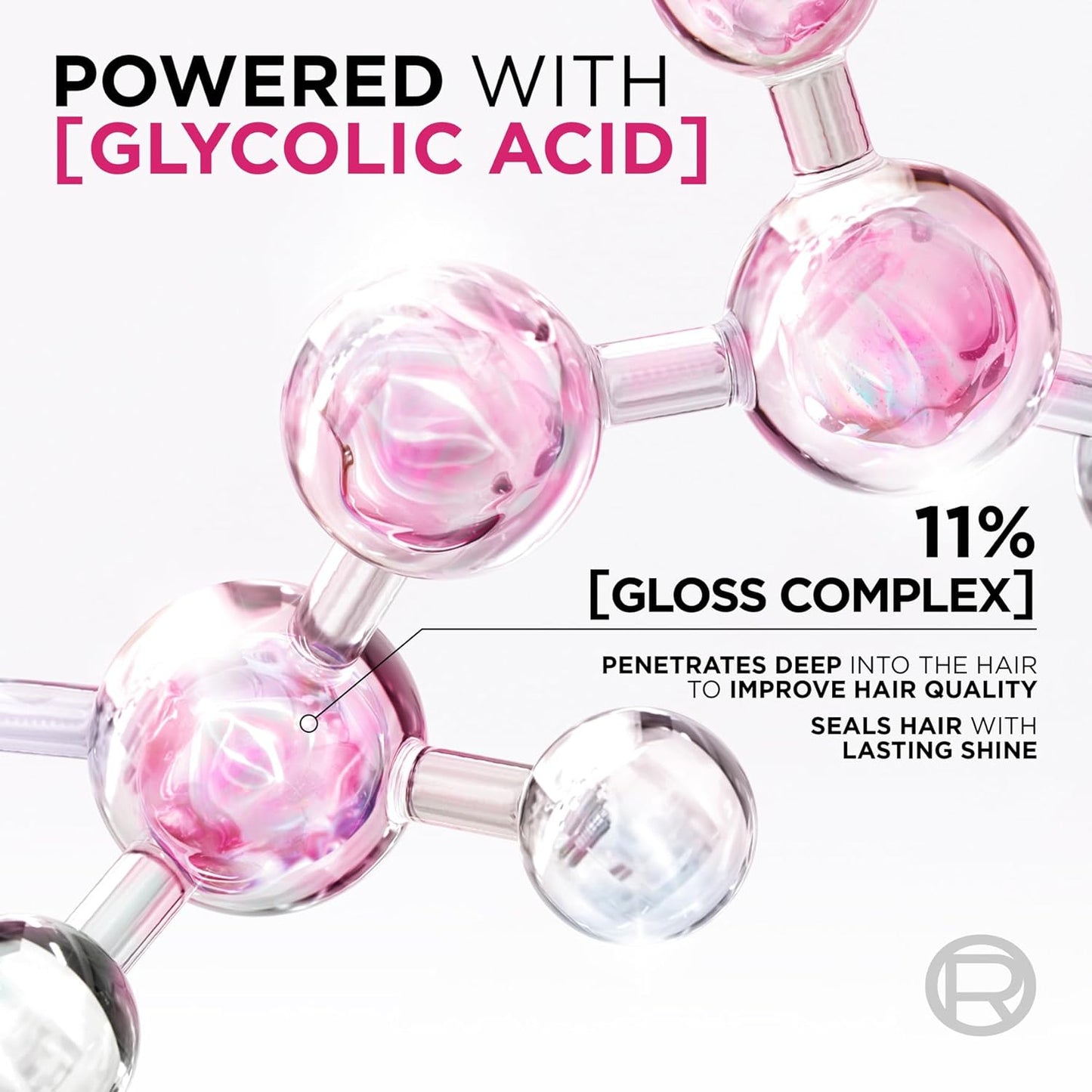 "L'Oréal Paris Elvive Glycolic Gloss Conditioner with Gloss Complex and Glycolic Acid, 150ml – Smooths, Seals, and Adds Shine to Dull Hair"