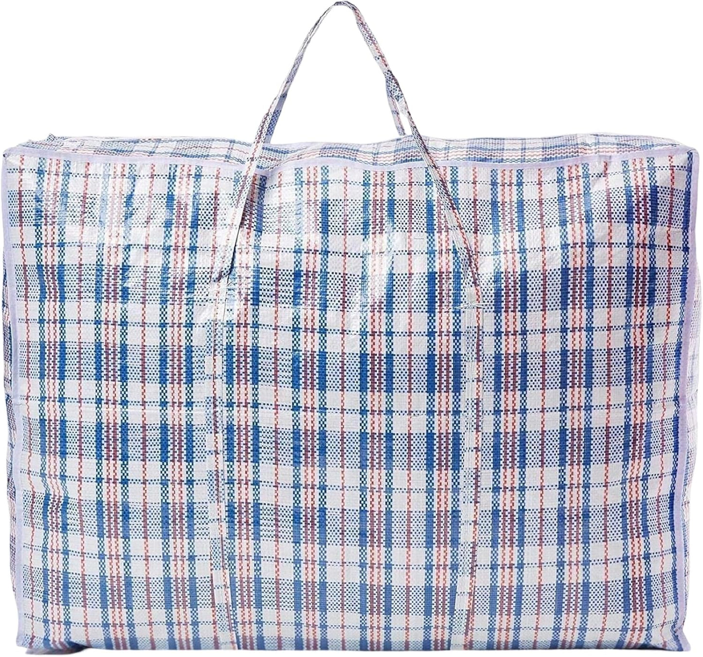 5 PACK Strong Extra large Jumbo Storage Laundry zipped bag Reusable 60 x 60cm