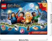 LEGO Harry Potter Advent Calendar 2025, Christmas Countdown Toy with 24 Surprises, 8 Minifigures, and Mini Builds for Kids Aged 7+ (Set 76456)