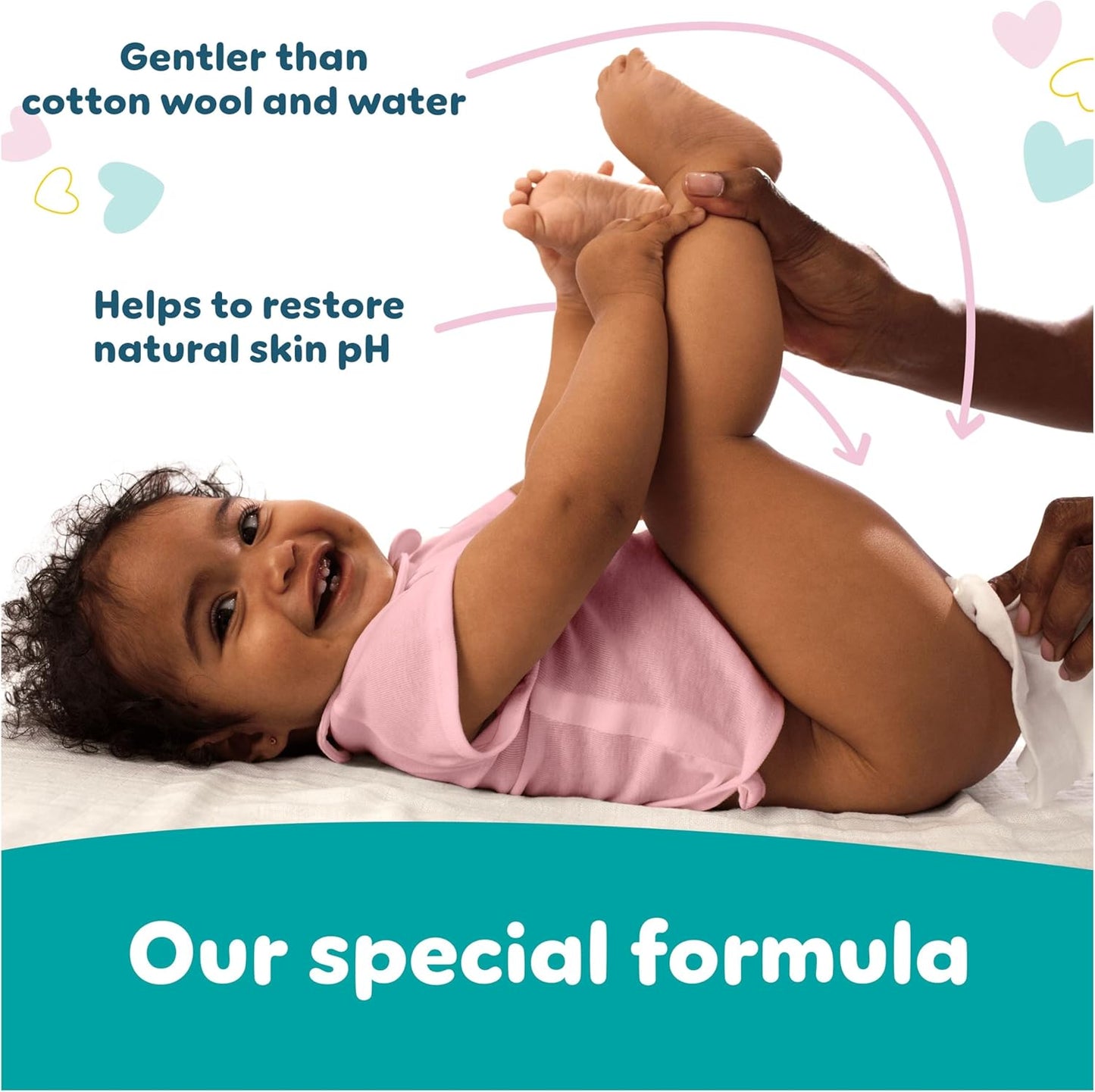 Pampers Sensitive Baby Wipes 15 Packs of 80 = 1200 Baby Wet Wipes, Unscented, For a Soft And Gentle Clean