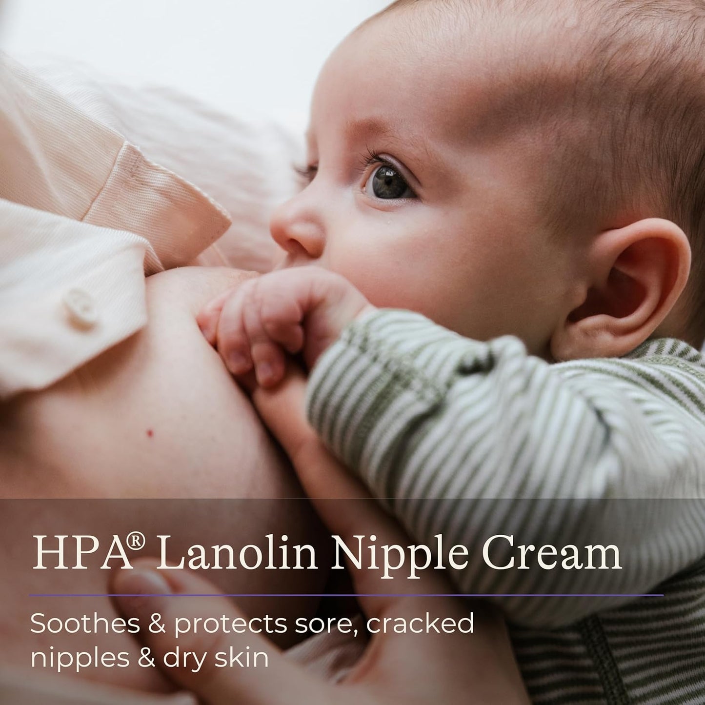 "Lansinoh HPA Lanolin Nipple Cream, 40ml – 100% Natural, Hypoallergenic, Tasteless and Odourless, Safe for Breastfeeding"