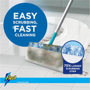 Flash Speedmop Wet Floor Cleaning Wipes, 48 Cloths (24x2), Antibac Lemon Multi-Surface, Trap & Lock Daily Dirt, Grease & Grime Without Getting Down On Your Knees