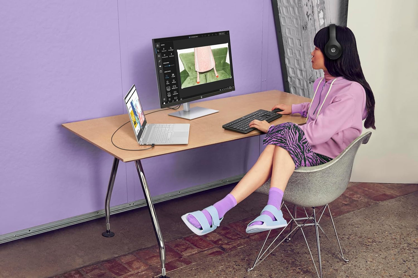 HP 230 Wireless Keyboard and Mouse Combo Set, 2.4 GHz Wireless USB-A Nano Receiver, Up to 1600 dpi, Up to 16 Months Battery Life - Black