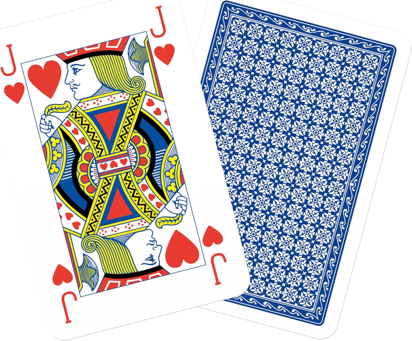 Waddingtons Number 1 Playing Card Game, Includes Fish, Slapjack, Crazy Eights, and Rummy, Single Unit, Travel and Family Game