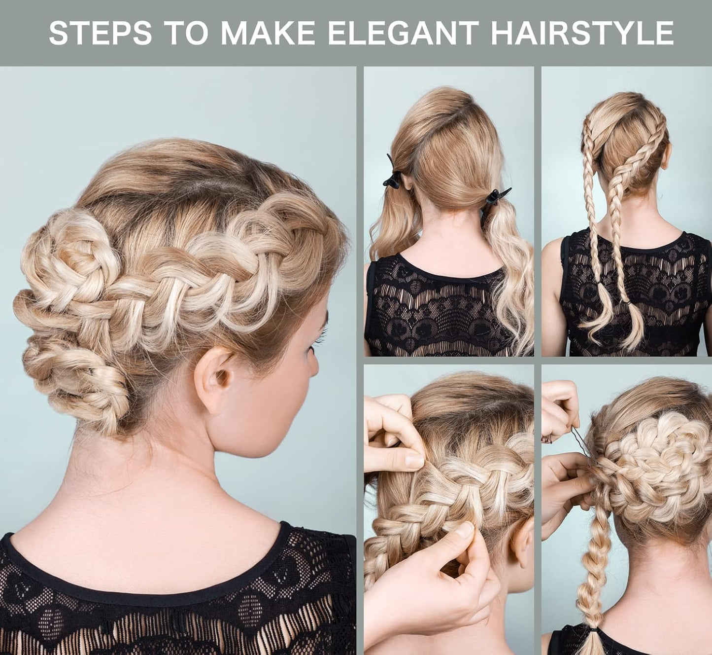 150 Pieces Bobby Pins, Hair Clips Hair Grips Kirby Grips for Women Hair Styling Pins with Storage Box (Brown)