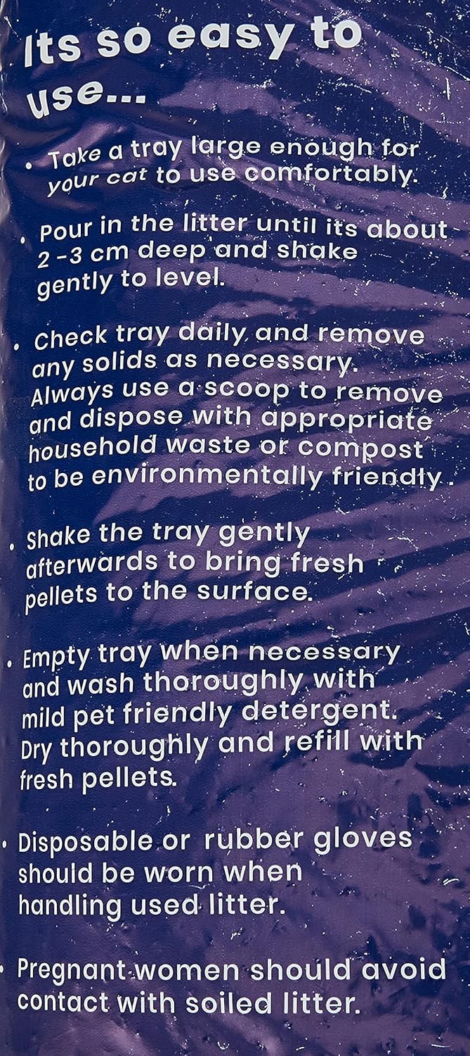 Fresh Paws Premium Wood Pellet Cat Litter, 30 L