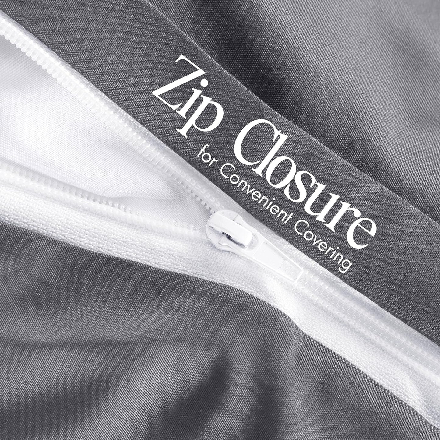 Utopia Bedding Duvet Cover Double - Soft Microfibre Polyester - Bedding Quilt Cover Set, with Pillow cases (Grey)