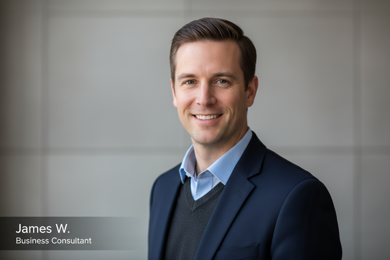 create imge for — James W.